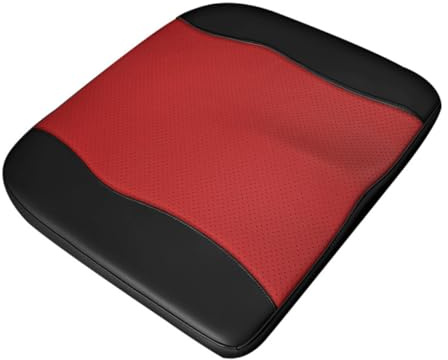 HIAKDOFT Cojín Elevador Asiento Coche Ergonómico con Memoria para Mayor Comodidad y Soporte Funda Resistente para Estaciones de y Mejora Conductor Adulto