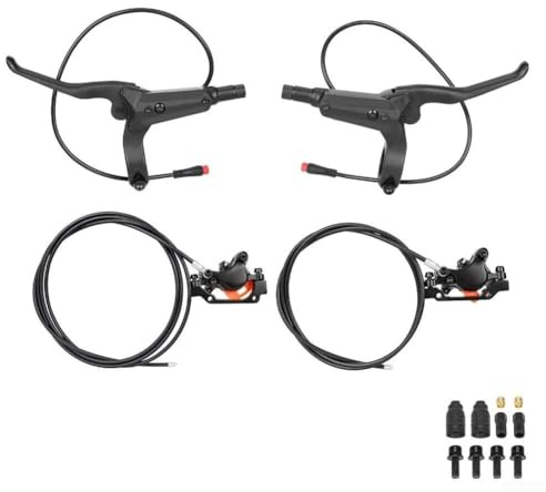 ToolsEvery Conjunto Kits de Freno de Disco hidráulico con Sensor de Freno, para Bicicletas eléctricas Nutt Que ofrecen precisión Mejorada y Seguridad de frenado, Frenos Bicicleta