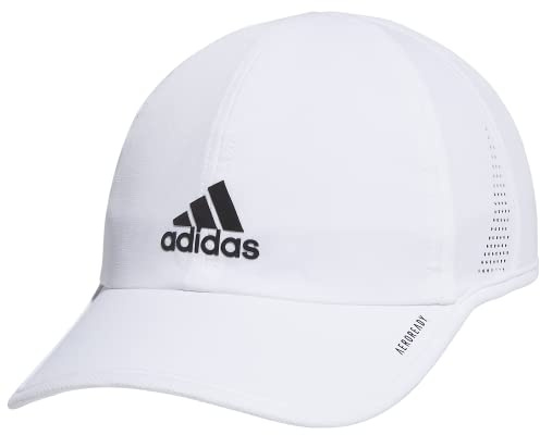adidas Superlite 2 Relaxed Adjustable Performance Cap White/Black Reflective One Size