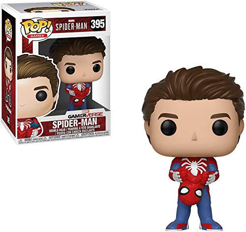 Funko 30633 - POP! Vinile Games Marvel Unmasked Spider-Man Personaggio, 9 cm