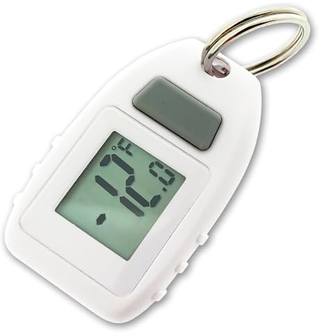 Sun Company Zipogage numérique – Thermomètre numérique compact Zipperpull | pour le ski, le snowboard, le camping par temps froid, les raquettes ou toute activité de plein air
