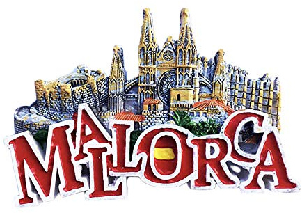 3D Buchstaben Mallorca Spanien Kühlschrank Kühlschrank Magnet Tourist Souvenirs Handmade Harz Handwerk Magnetischen Aufkleber Home Küche Dekoration Reise Geschenk