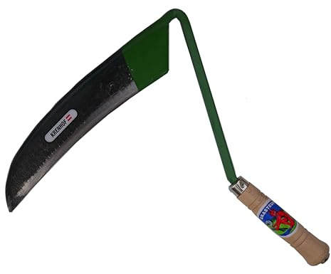 Krenhof Hand Scythe Forged from One Piece of Steel - 32 cm 4200I1 - Made in Austria