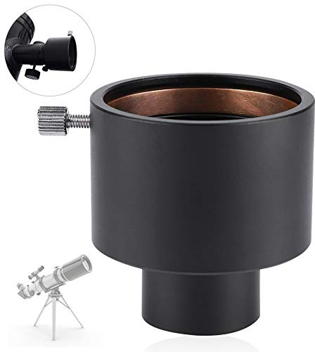 Oumij Teleskop-Okular-Verlängerungsrohr-Adapter, Metall, 3,2 cm auf 5,1 cm Teleskop-Okular-Adapter, 31,7 mm auf 50,8 mm, für Projektion, Astrofotografie