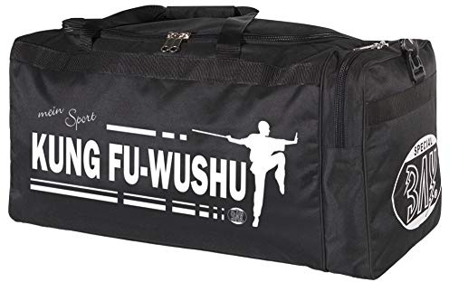 XL Sporttasche Mein Sport Kung Fu Wushu Star, Tasche, Trainingstasche, Kungfutasche Bag, schwarz, 70 x 32 x 30 cm Motiv Wu SHU