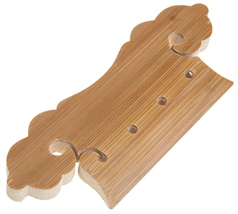 Toyvian Lute Bridge Tailpiece Aus Bambus Handgefertigter Pipa Ersatzteil Für Musikliebhaber Leicht Tragbar Und Einfach Zu Bedienen Für Professionelle Anwendungen Für Pipa-enthusiasten