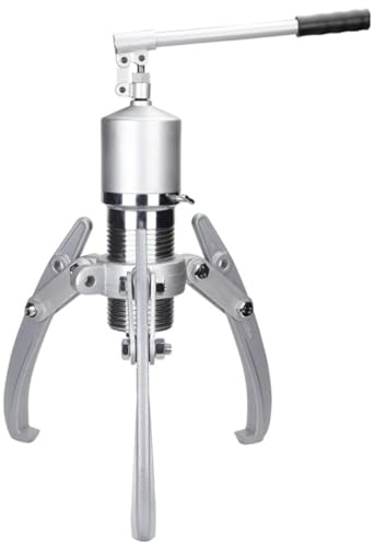 PurezmMoto Puller Idraulico,Kit estrattore Idraulico 5T,Separatore di trazione del Cuscinetto delle Ruote,3 Jaw Puller, verticalmente & orizzontalmente, per mozzi di trazione