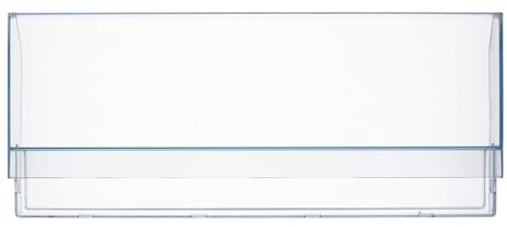 ensipart Schubladenblende für Kühlteil in KühlGefrierKombination kompatibel mit gorenje 408007 transparente Frontabdeckung