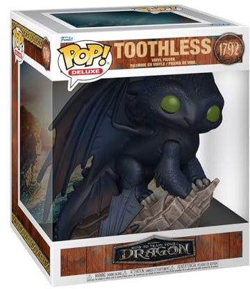 Funko POP! Deluxe - How to Train Your Dragon Live Action - Toothless - Collectable Vinyl Figure - Gift Idea - Official Merchandise - Toys for Kids & Adults - Model Figure for Collectors and Display