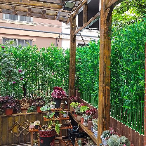 CuNtoHHH Künstliche Bambuspflanze, hoher Kunstbambusbaum für Innenhof, Büro, Restaurant, kommerzielles Landschaftsmodell, Pergola, Terrassen- und Gartenteiler (Farbe: 5,9 ft/1,8 m H, Größe: 30 cm
