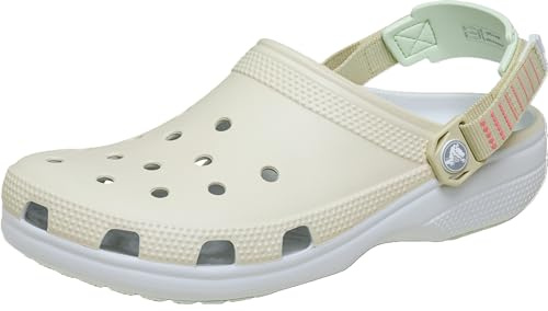 Crocs Unisex-Adult Classic Turbo Clog, Bone, 14 Women/12 Men