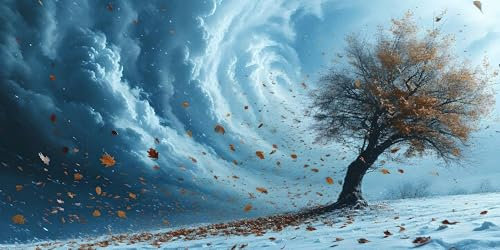 Sin Marco Árboles de hoja caduca DIY Pintura por Números, Kit de Pintura al óleo de Lienzo para con Pinceles Niños,Pigmento Acrílico kit Manualidades Adultos, Decoración del Hogar Regalo 30x60cm s-297