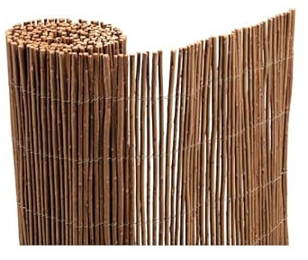 Easy Clôture Rouleau canisse en Osier occultant Naturel Brise Vue Vent 3m x H 1m50 Clôture Extérieure Décorative pour Jardin Terrasse et Balcon Protection Contre Regards Vent et Soleil