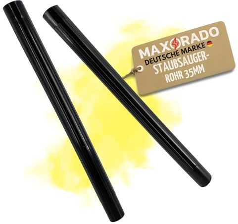 Maxorado Staubsaugerrohr 35mm 2x 50cm Rohr NW 35 für Kärcher SE 4001, SE 4002, SE 5.100, SE 6.100, A2701, A2801 Verlängerung Saugrohr Kunststoff DN35 Nassauger Staubsauger