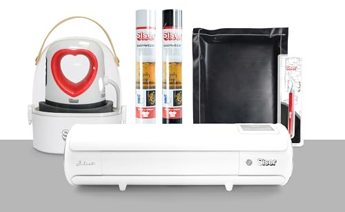 Siser Juliet Pro Pack - Mini Heat Press Cutting Plotter, EasyWeed & EasyColor Complete Accessories for Application and Transfer
