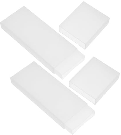Beavorty 2 Pièces Boîte de Rangement Rigide pour Gratte-langue Boîte de Voyage Plastique Étui Organiseur Pratique pour Gratte-langue Rangement Réutilisable pour Domicile et Déplacements