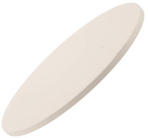 PAMINGONO Pietra da Forno in Cordierite per Pizza e Pane Teglia Rotonda Resistente Alte Temperature Distribuzione Calore Uniforme Accessorio Baking Professionale Forno