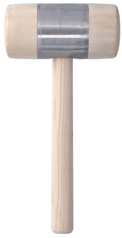 Wooden hammer and mallet