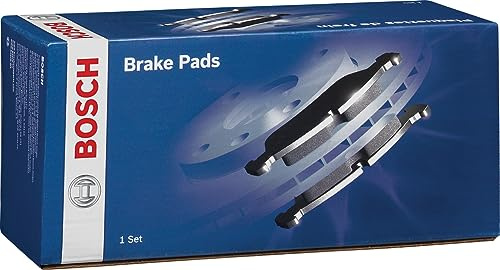BOSCH BE2037H Blue Ceramic Disc Brake Pad Set With Hardware - Compatible With Select Honda CR-V; REAR