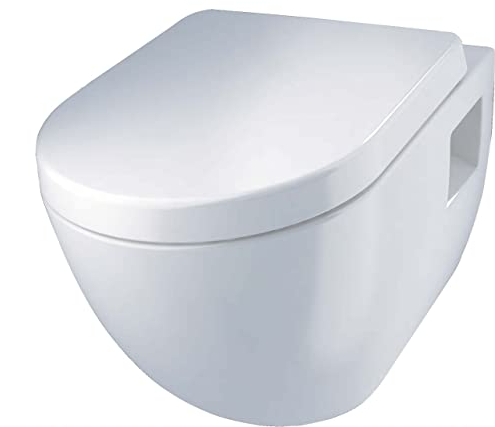 Primaster Wand Hänge WC Lea Spülrandlos Toilette Hängend Klo Tiefspüler