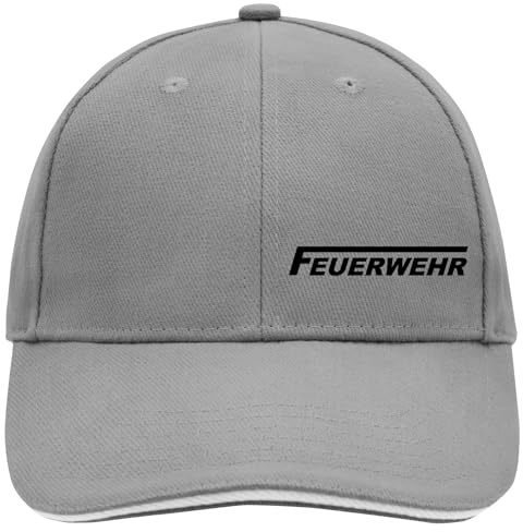 Huuraa Cappy Mütze Feuerwehr Geschenk | Baseballkappe Basecap Kappe Geschenkidee Unisex Baseball Cap