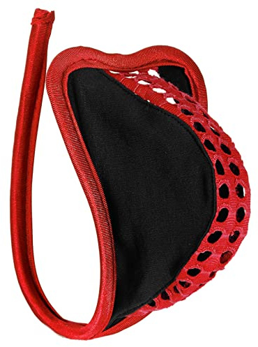 ranrann C-String Homme Sexy Hot Anneaux Mini String Ouvert Tanga Slip Thong Bikini Ficelle sous-vêtement Underwear