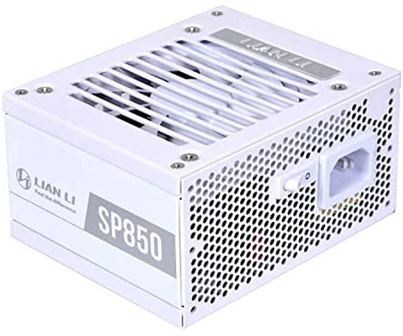 LIAN LI SP 850 80+ Or, Couleur Blanche, Facteur de Forme SFX Performance - SP850 Blanc