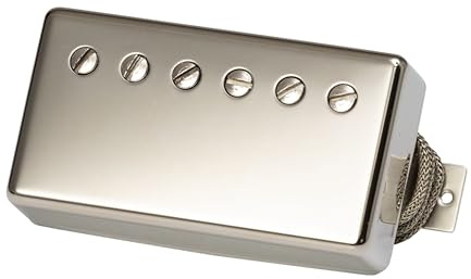 T-Type Rhythm Humbucker Nickel Cover - Humbucker Tonabnehmer für Gitarren