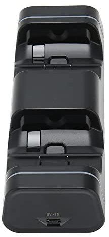 Batteria per, Stazione di Ricarica per Controller, Dock di Ricarica Doppio Professionale con 2 Batterie Ricaricabili da 800 MAh, Stazione di Ricarica per Controller per Serie