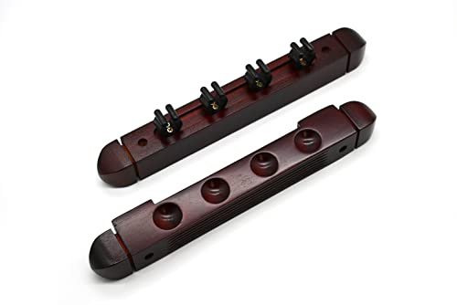 BILMAG Queuehalter Roman für 4 Queues - Wandhalter aus Holz