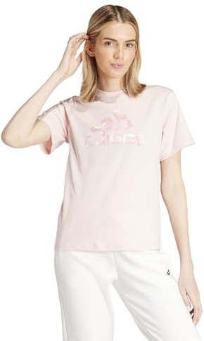 Adidas Femme Camo Graphic Tee, Sandy Pink, S