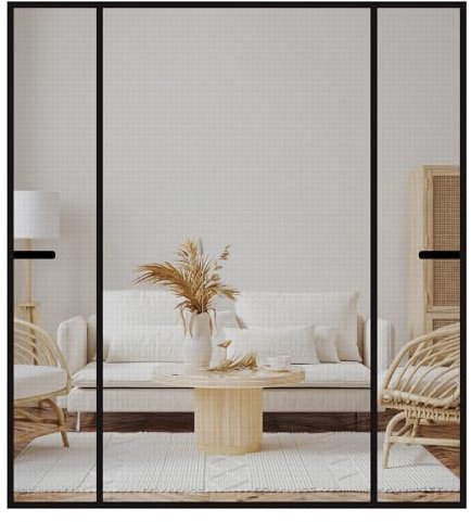 LALAGO Zanzariera con Magneti per Porte, 200x240cm, si Chiude da Sola, Tenda Zanzariera Porta Finestra, Zanzariere Magnetiche per Porte Finestre, Porta Ingresso, Balconi