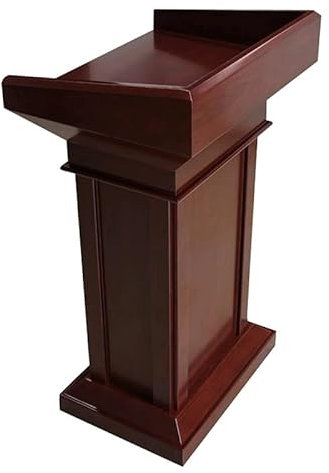 CMYCYDDPLY Rednerpult-Podiumsständer, Kanzel, Bodenstehendes Redeempfangspodium, Geeignet, for Klassenzimmer, Büro, Auditorium