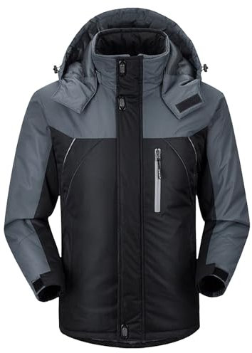 Softshelljacke FüR Herren Daunenjacke Herren Kapuzenjacke Herren Wintermantel Herren Winterjacke Herren Bomberjacke Herren Steppjacke Herren Mantel Herren üBergangsjacke Herren, M-5XL