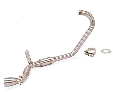 Terminal silencer accessories Motorcycle Exhaust System Front Center Link Pipe 51mm Muffler Slip-On Type For CBF190TR CB190R 2019 2020