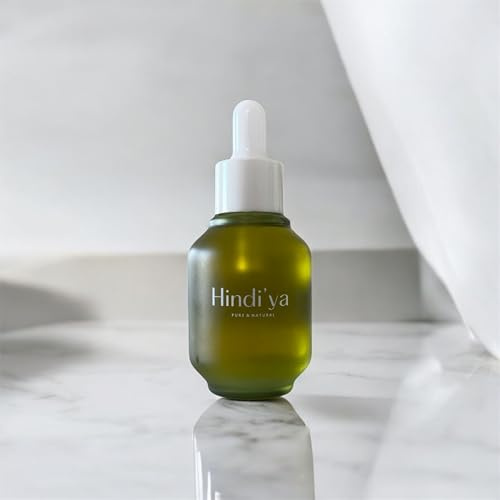 Hindiya Huile de Pépins de Figue de Barbarie 30 ml – 100% Pure – Pressée à Froid – Huile d’Origine Algérienne