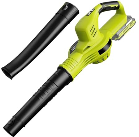 BAFEIYA Souffleur d'air électrique sans Fil 3000 W Souffleur à Feuilles Souffleur à Neige Collecteur de poussière Balayeuse Vitesses réglables Outils électriques de Jardin