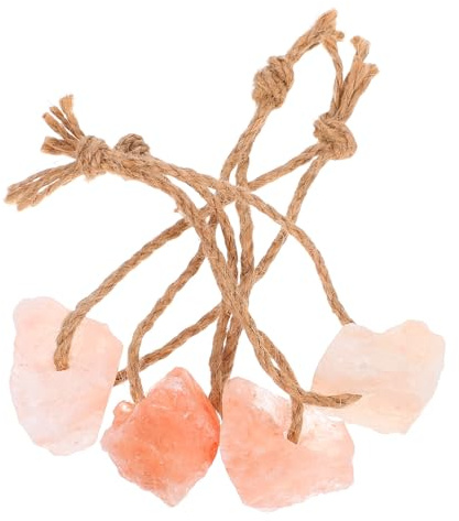 POPETPOP 4 Blocchi di Sale da Leccare per Cavalli e Bestiame, Snack Minerali Naturali per Cervi, Mucche e Pecore, Fonte di Minerali Essenziali per Salute e Sviluppo Animale, Peso 30-50g