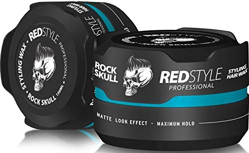 Redstyle Professional Haarwax Styling (3 x 150ml, Blau Yung Skull)