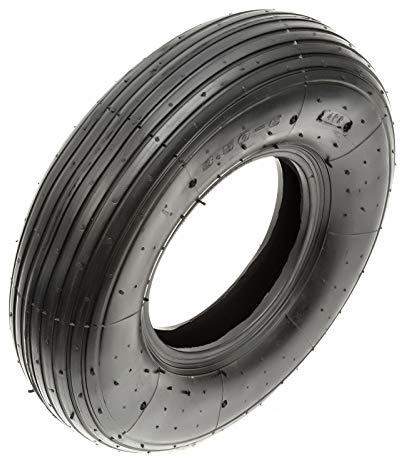 Wheelbarrow Tyre 3.50-6 350-6 350x6 Ribbed Line Tread 2 Ply 6 Inch Wheel Barrow