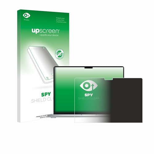 upscreen Protection Anti-Espion pour Apple MacBook Pro 14 M2 2023 | Anti-Spy Protection d'écran Made in Germany Privacy Film Ecran de Confidentialité Clair