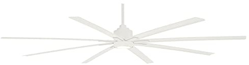 MINKA-AIRE F896-84-WHF LED Xtreme H2O 84 Inch Outdoor Ceiling Fan with DC Motor in Flat White Finish