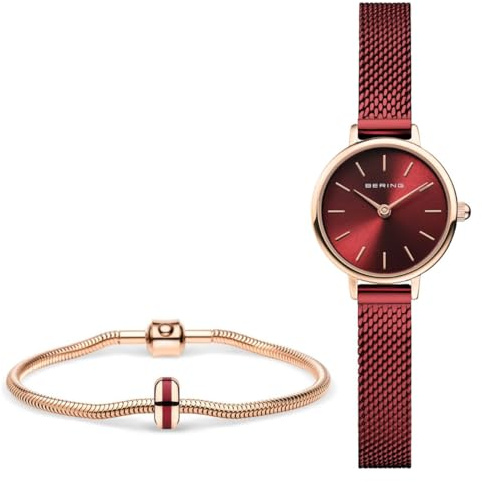 Bering Damen Uhr Quarz Movement - Classic Collection mit Edelstahl und Saphirglas 11022-363-Lovely-5-GWP190