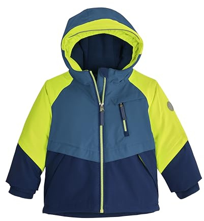first instinct by killtec Kinder Skijacke/Funktionsjacke mit Kapuze und Schneefang FISW 31 MNS SKI JCKT, ocean, 110, 42253-000