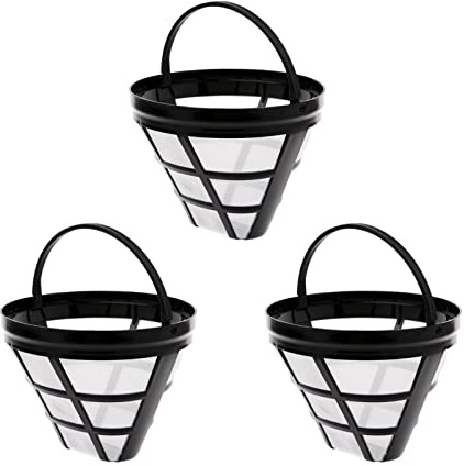 Bitong Filtre à café réutilisable en Forme de cône, Filtre Permanent à café Taille 4, Filtre à café pour Tasses, Filtre réutilisable, goutteur de café Lavable, Filtre à café Conique réutilisable