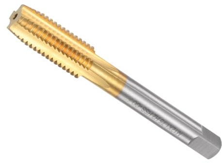 CoCud Maschi Flauto Dritto Dimensione Filettatura M12x1,75 | Acciaio Alta Velocità Cobalto Titanio Metrico Filettature Sinistra -Applicazioni: Alluminio Acciaio Inossidabile Bronzo