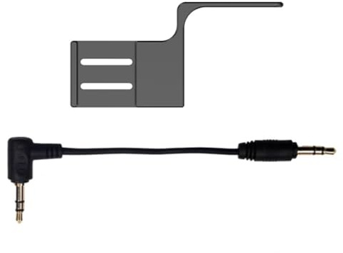 VOANZO Espansione Microfono X4, Accessori di espansione Telecamera panoramica X3/X2, Accessori Adattatore Microfono Esterno per Telecamera Ins-ta360 X4, Compatibile con Supporto Microfono