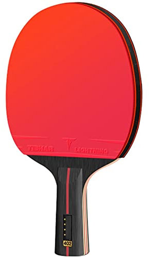 Juego de Tenis de Mesa, Juego de Raqueta de Tenis de Mesa, Pala de Ping Pong Ofensiva con Bolsa de Raqueta portátil, Raqueta de Tenis de Mesa Profesional, Juego de Raqueta de Ping Pong para