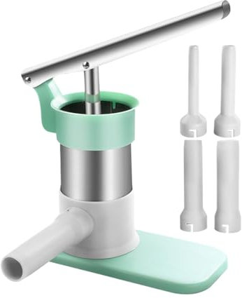 Macchina Salsicce Manuale Fatta In Casa - Macchina In Acciaio Inossidabile Riempire Salsicce Fatte In Casa, Insaccatrice Manuale Per Salsicce | Macchina Per Riempire Velocemente Salsicce Di Gr