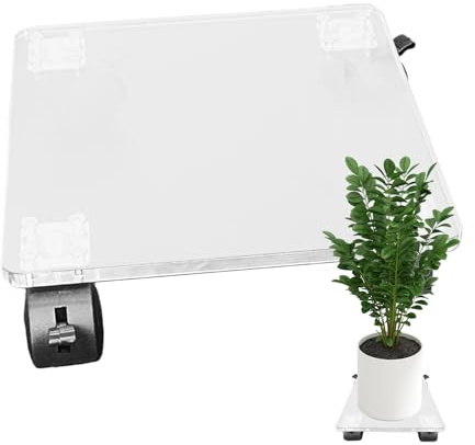 Sottovaso Con Ruote Per Vasi Pesanti - Sottovaso Con Ruote Per Vasi Pesanti In Metallo | Supporto Peer Vaso Da Interno | Spostavasi Da Giardino, Spostavasi Piante, Sotovaso Perr Piante Perr Uso